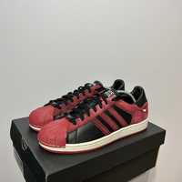 Buty Adidas Superstar x NBA Chicago Bulls czarne czerwone