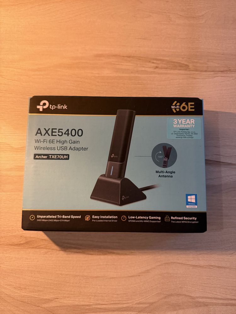 Karta sieciowa TP-link archer TX70UH wifi 6e
