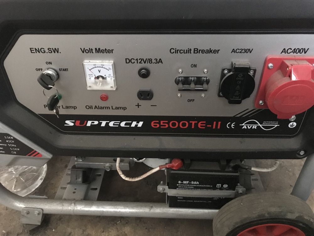 Електрогенератор Suptech 6500-TE