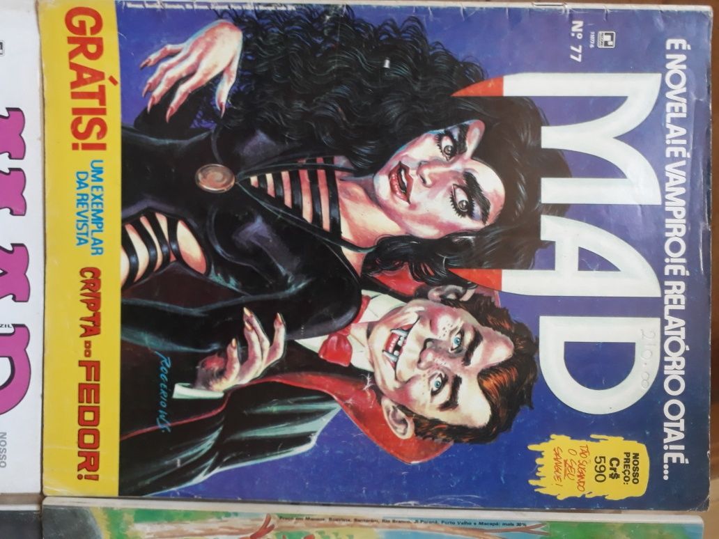 Revistas MAD IN BRAZIL de 1991 e 1992