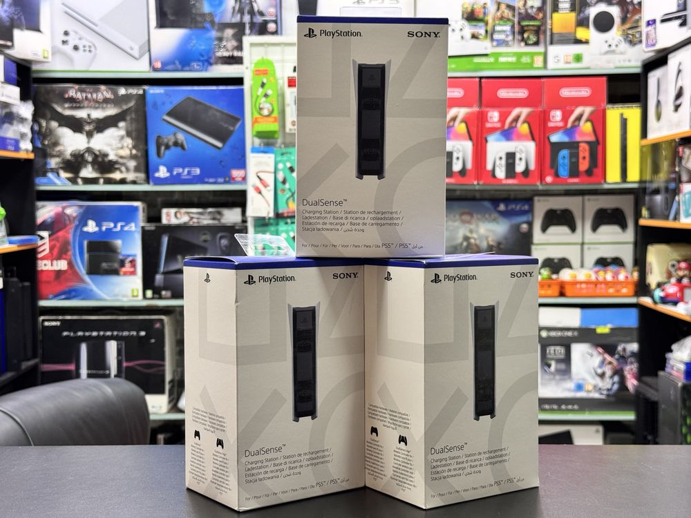 PS5 DualSense Charging Station Док-станція Зарядка Playstation