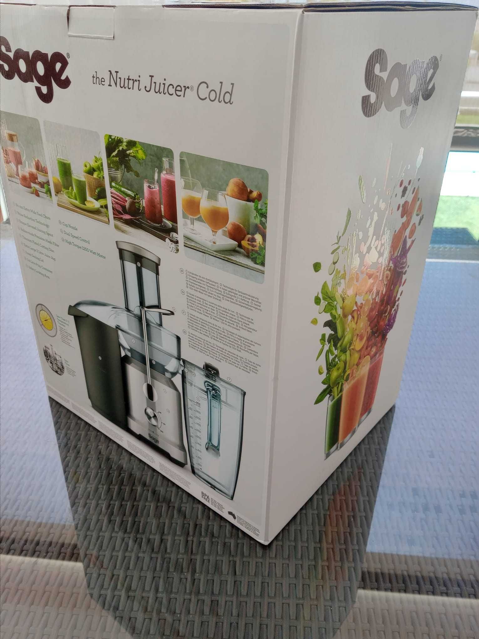 Máquina de Sumos SAGE Nutri Juice Cold