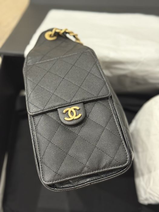 Сумка chanel hobo bag 25C small, оригинал шанель