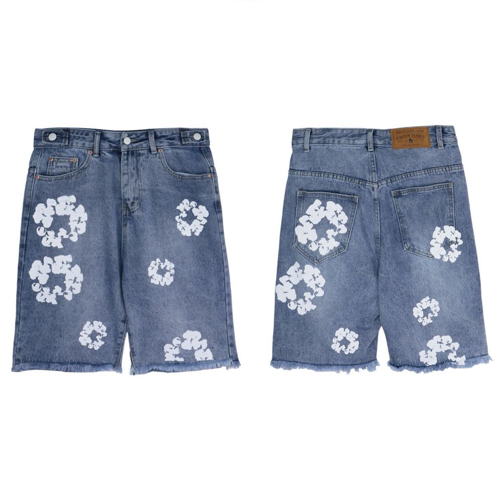 РОЗПРОДАЖ Шорти Denim Tears джинсові шорти широкі оверсайз