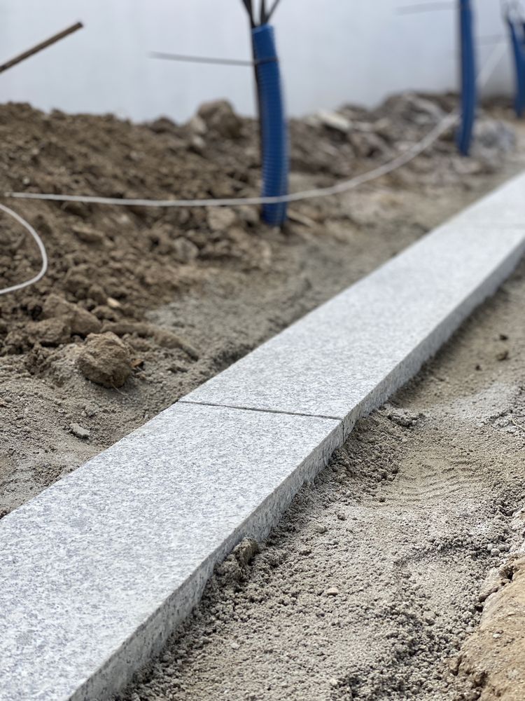 Obrzeże granitowe, opornik z granitu - KOPALNIA GRANITU