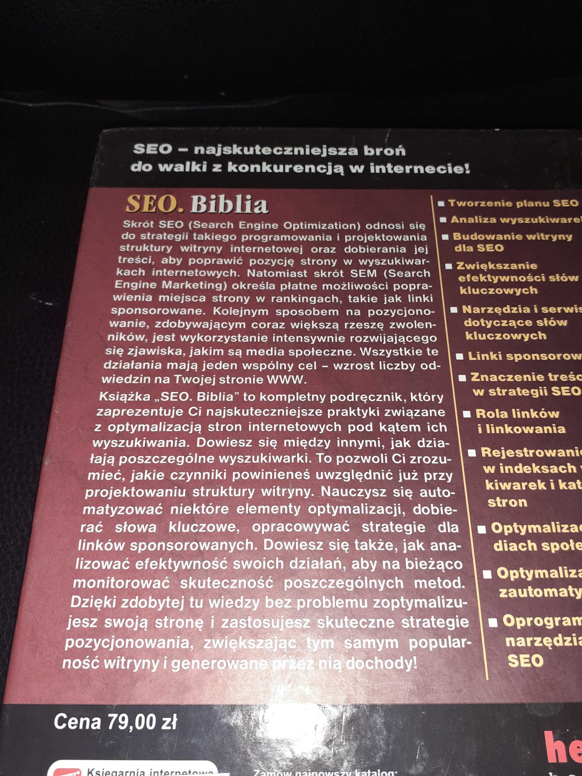 Biblia do nauki podstaw SEO ! Pozycjonowanie stron, kompendium wiedzy!