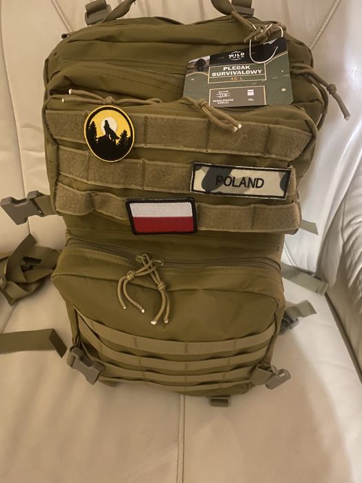 Plecak survivalowy