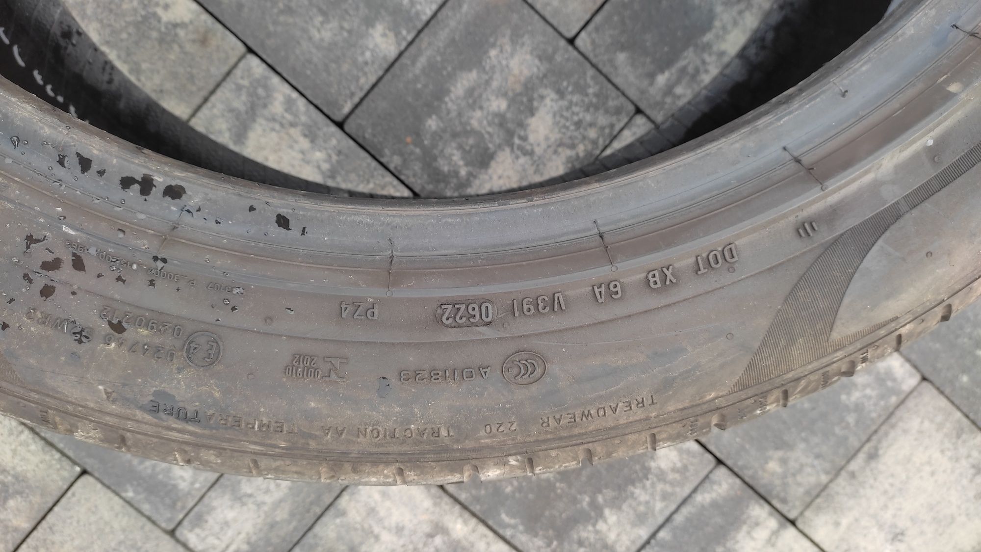 Opony letnie 255/45r20 Pirelli pzero - dot 2022 - 2szt