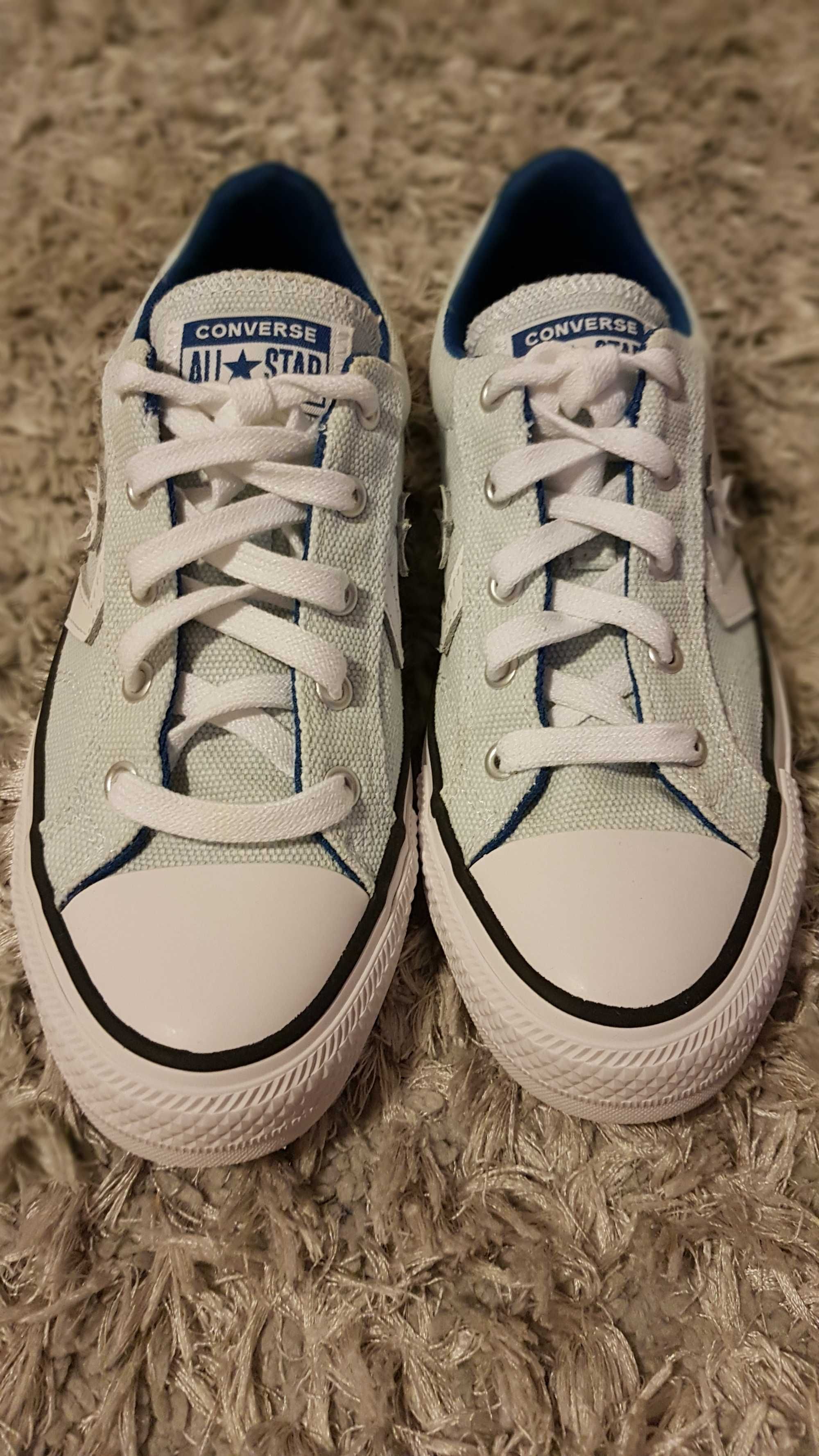 Trampki niebieskie Converse damskie r.36.5