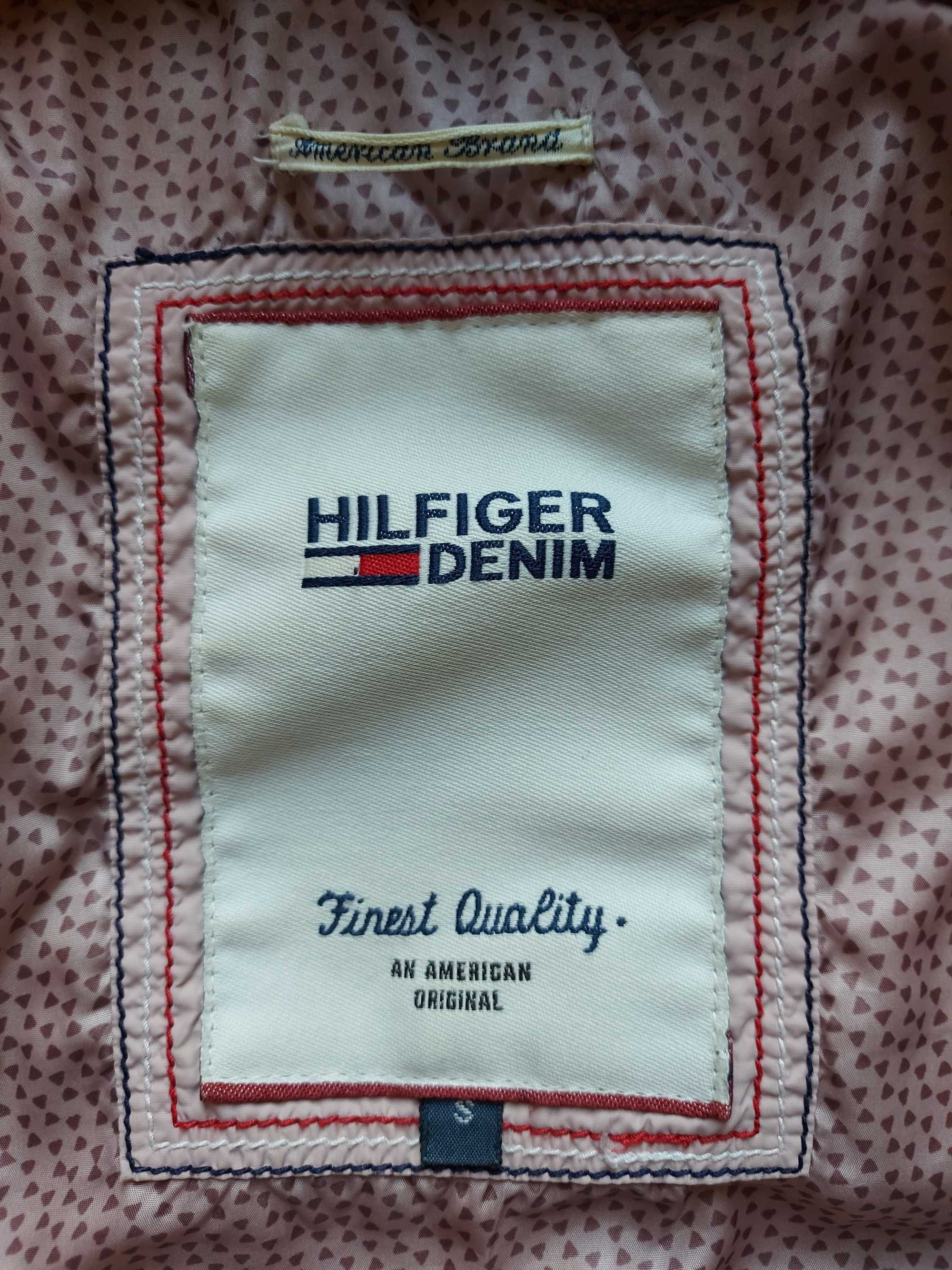 kurtka zimowa Tommy Hilfiger pudrowy róż