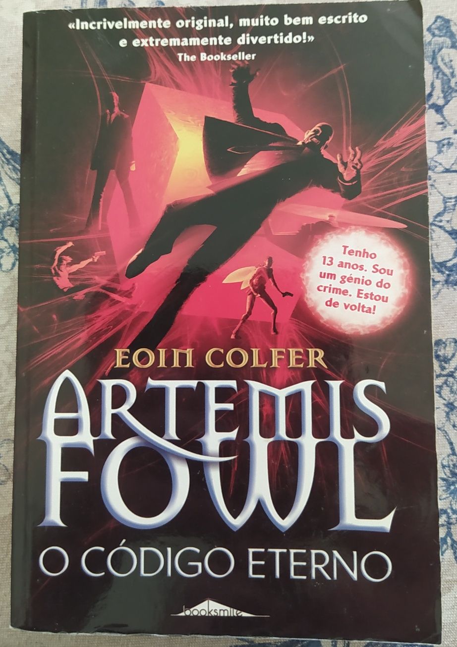 Artemis Fowl livros de coleção