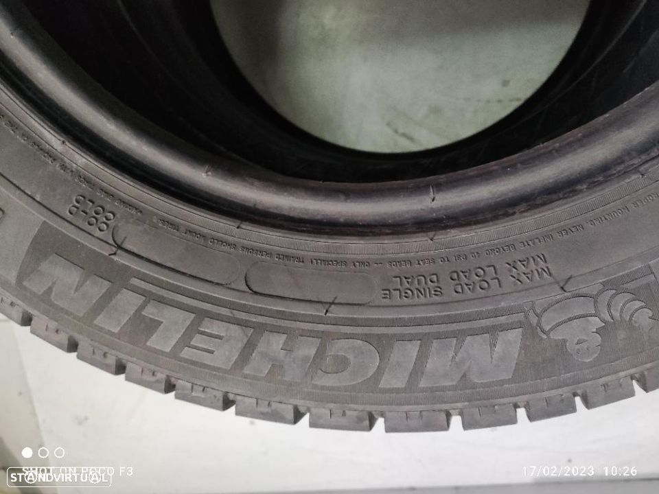 2 pneus semi novos 205-65r16c michelin - oferta dos portes