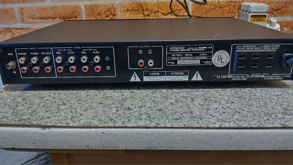 Kenwood C1 BASIC Preamp