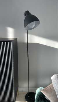 Lampa stojąca czarna 165 cm