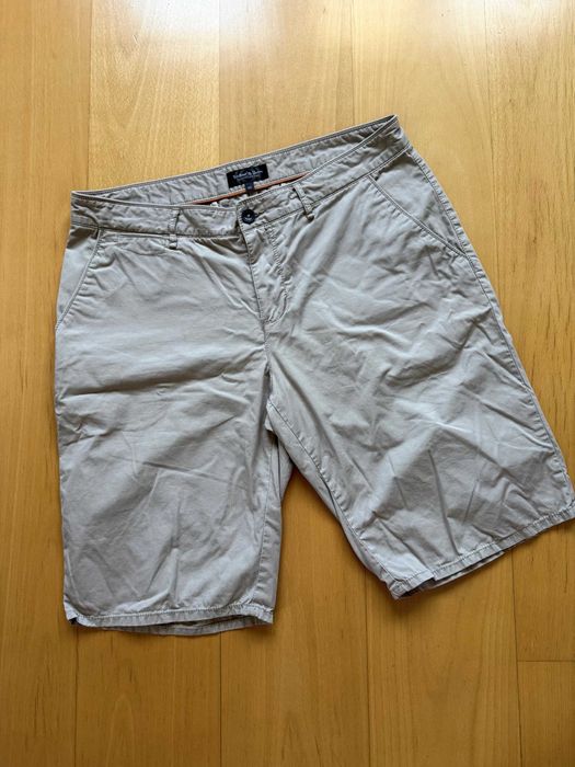 Krótkie spodenki beżowe, bawełna 100%, Tailor&Son, rozm. 52