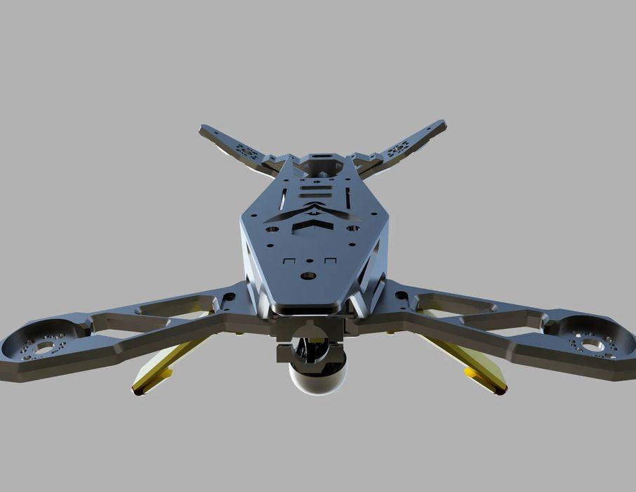 Estrutura para Drones "Quadcopter" Expansível