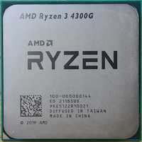 Процесор Ryzen 3 4300g на гарантії 4/8 4.1ГГц,(інтегрована графіка)