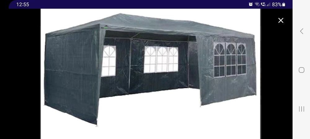 Pawilon ogrodowy 3x6m solidny nowy