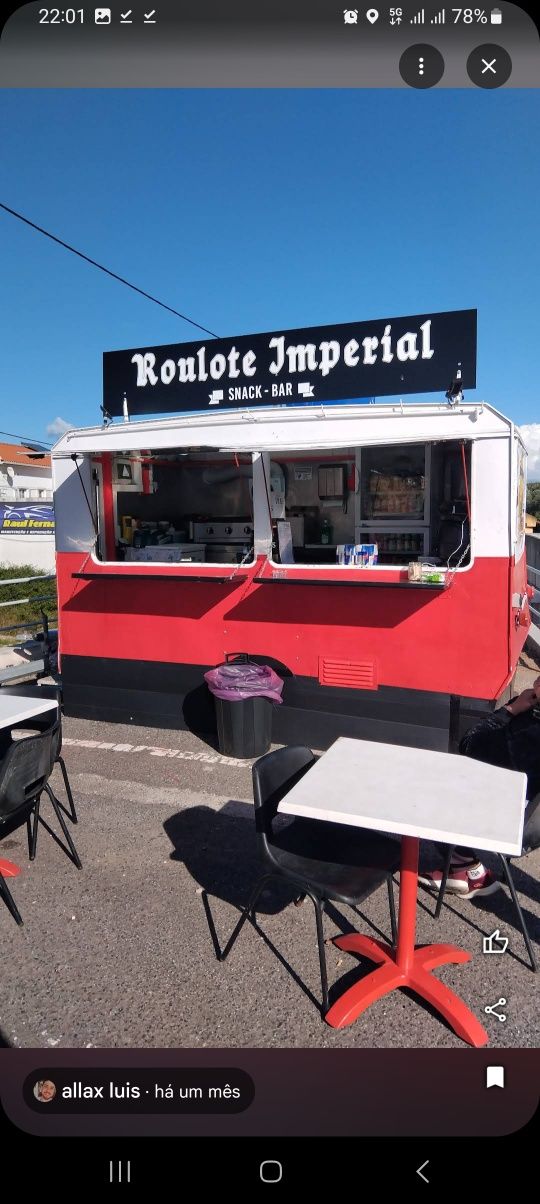 Roulote Para eventos