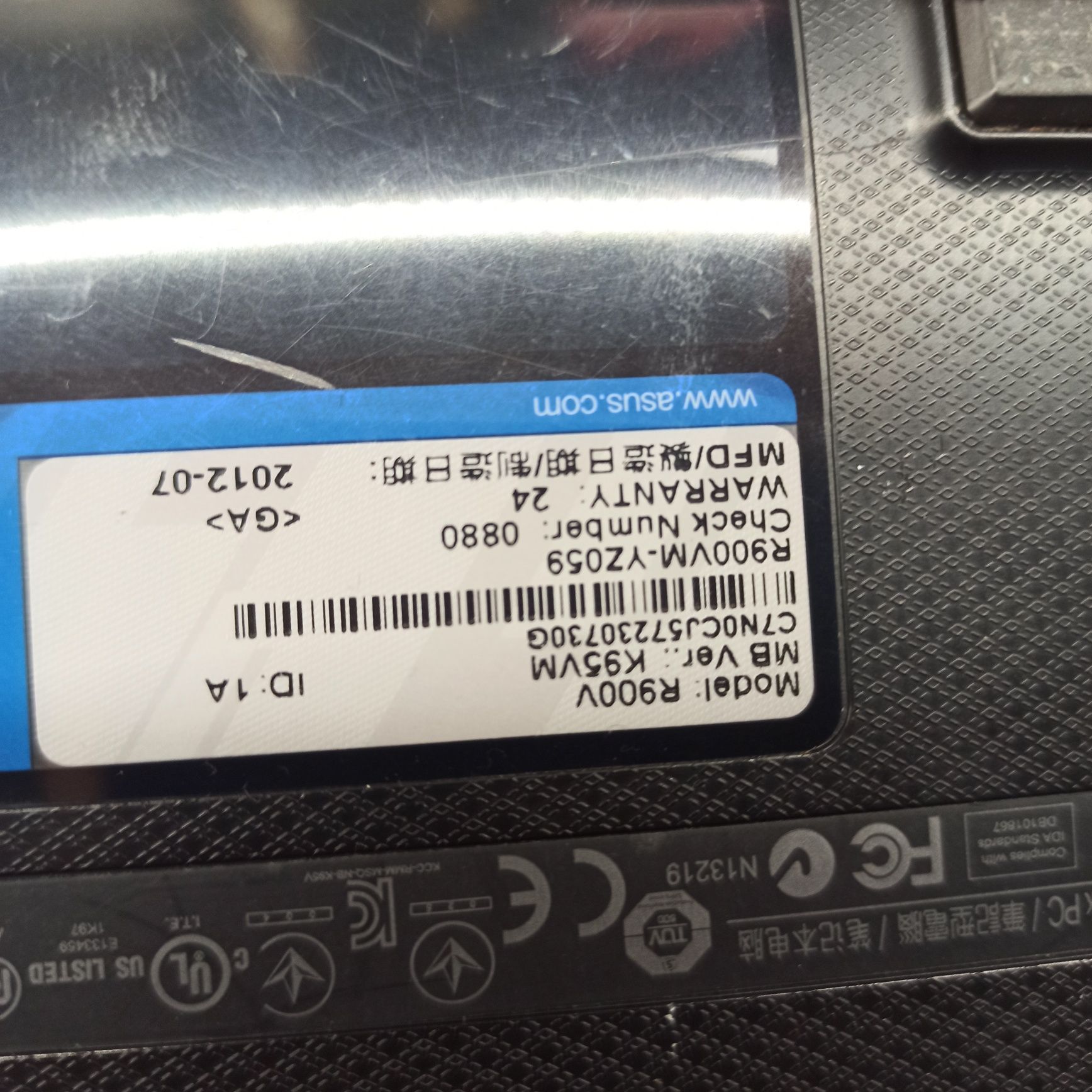 Moduł LED Card Asus K95V K95VJ R900V A95V LS-8229P