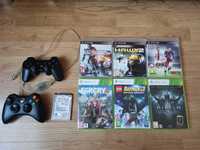 Xbox 360,ps3, pady, kable, dysk 500 GB, gry