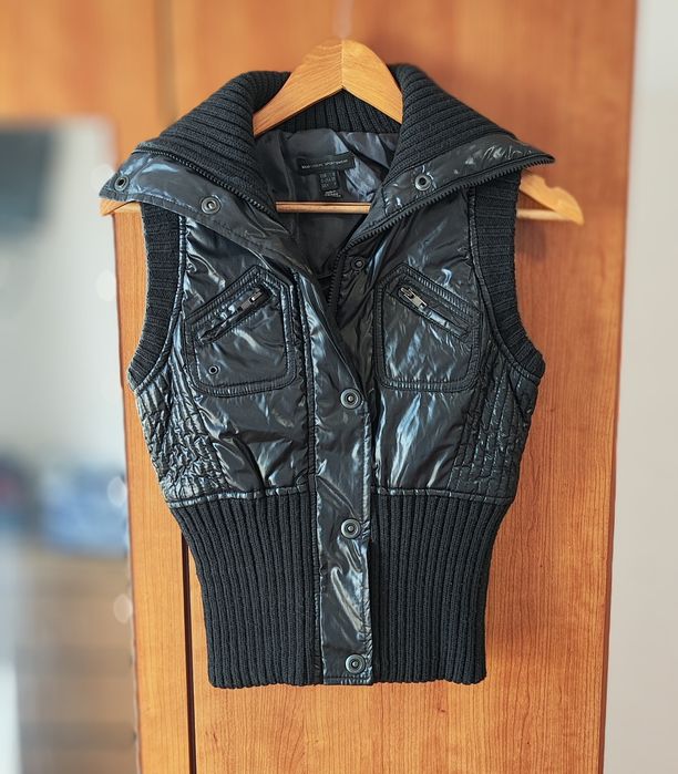 Colete Preto Acolchoado