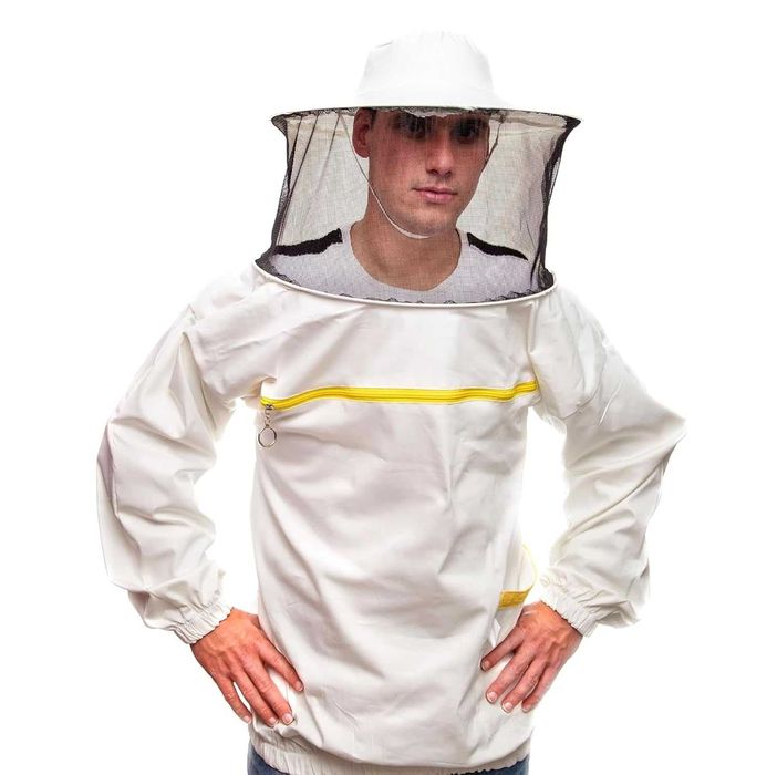 Profesjonalna odzież pszczelarska z kapeluszem i