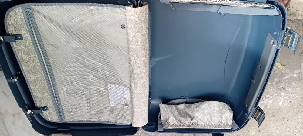 Mala de viagem azul Royal