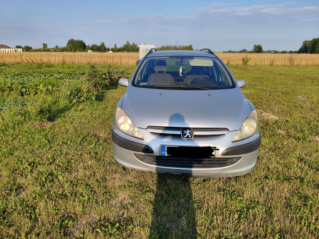 Peugeot 307 HDi 2.0 90km kombi, hak, kamera