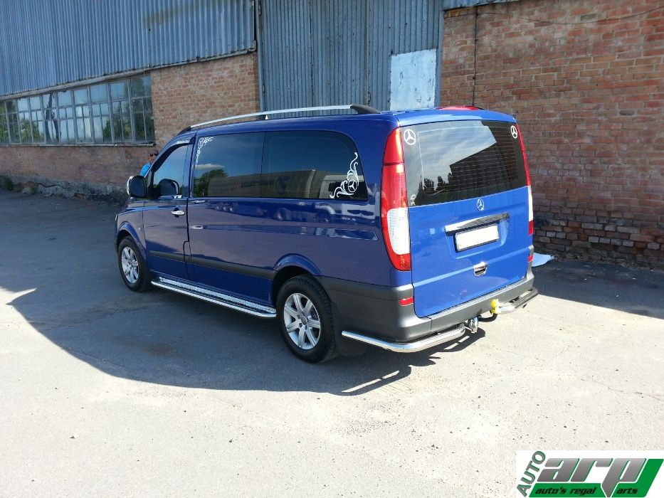 Кенгурятник"Рейлинги"Дуги" для Mercedes Vito 639 / Viano 2004-2015