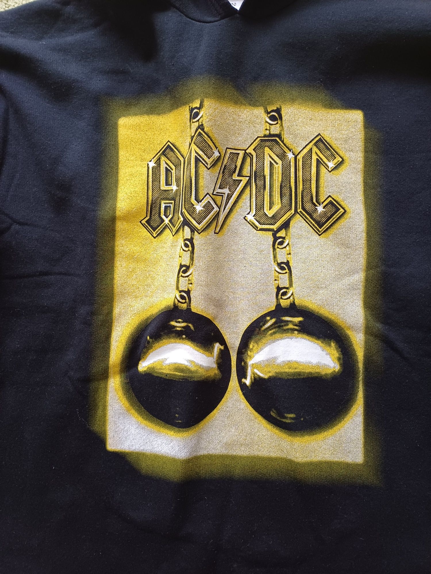 Bluza męska z kapturem AC/DC. Rozmiar XL.
