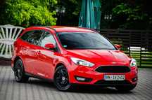 Ford Focus 120KM Titanum Xenon LED Duza NAVI Sync PDC HAK Grzane fotele!