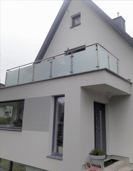 Balustrada na wymiar Stal nierdzewna Balustrada szklana CAŁA POLSKA