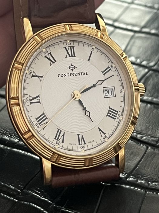 Мужские часы continental позолота