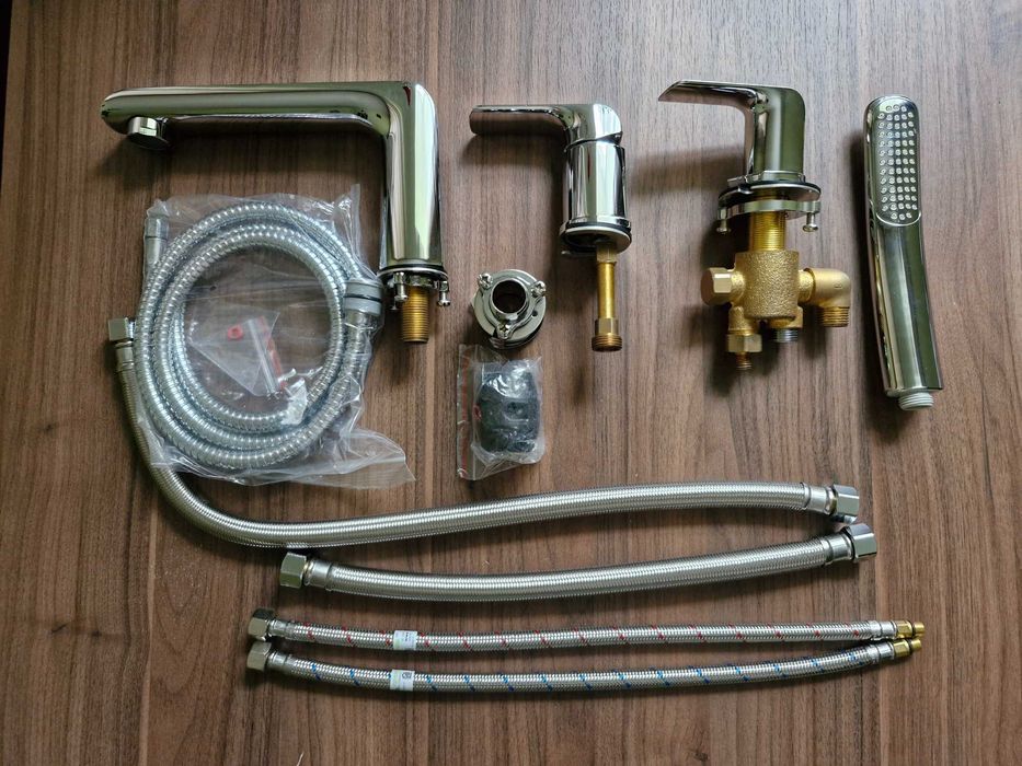 Врізний змішувач для ванни на 4 отвори Ravak Flat FL  латунь/хром.