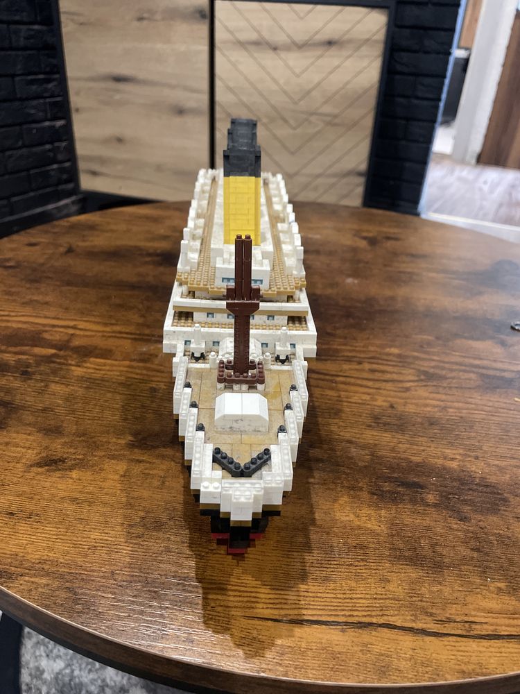 Statek titanic klocki