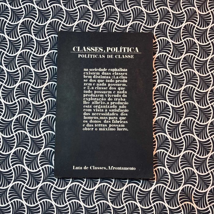 Classes, Política / Políticas de Classe