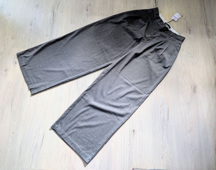 Spodnie materiałowe szerokie nogawki rozm.M Nowe