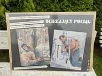 Stary plakat filmowy "Uciekający pociąg" 1985