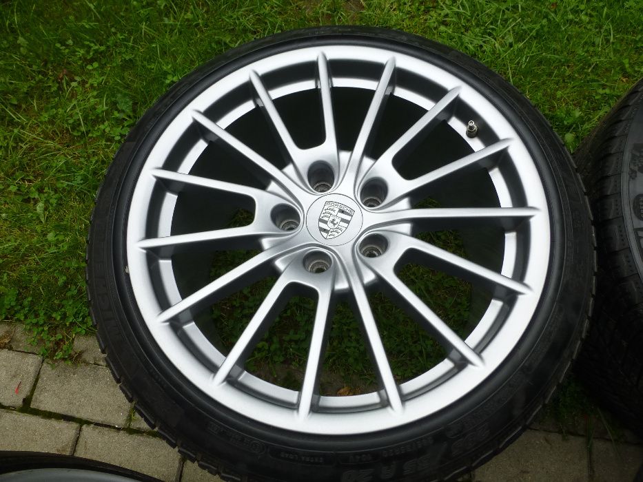 Koła ZIMOWE PORSCHE PANAMERA TURBO 20cali Jak Nowe!! Michelin continen