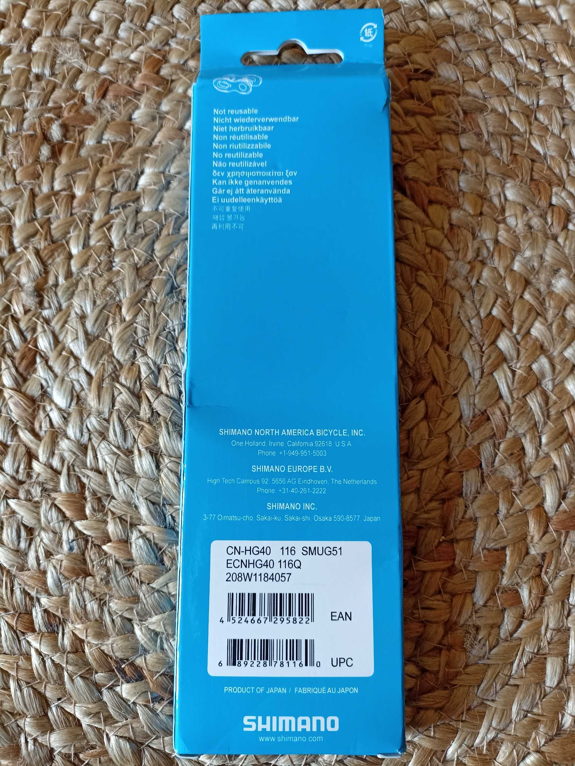 Łańcuch SHIMANO CN-HG40 6/7/8s