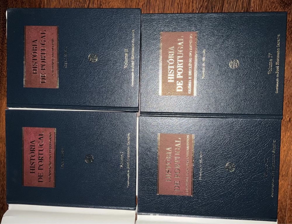 História de Portugal - 32 volumes - José Hermano Saraiva