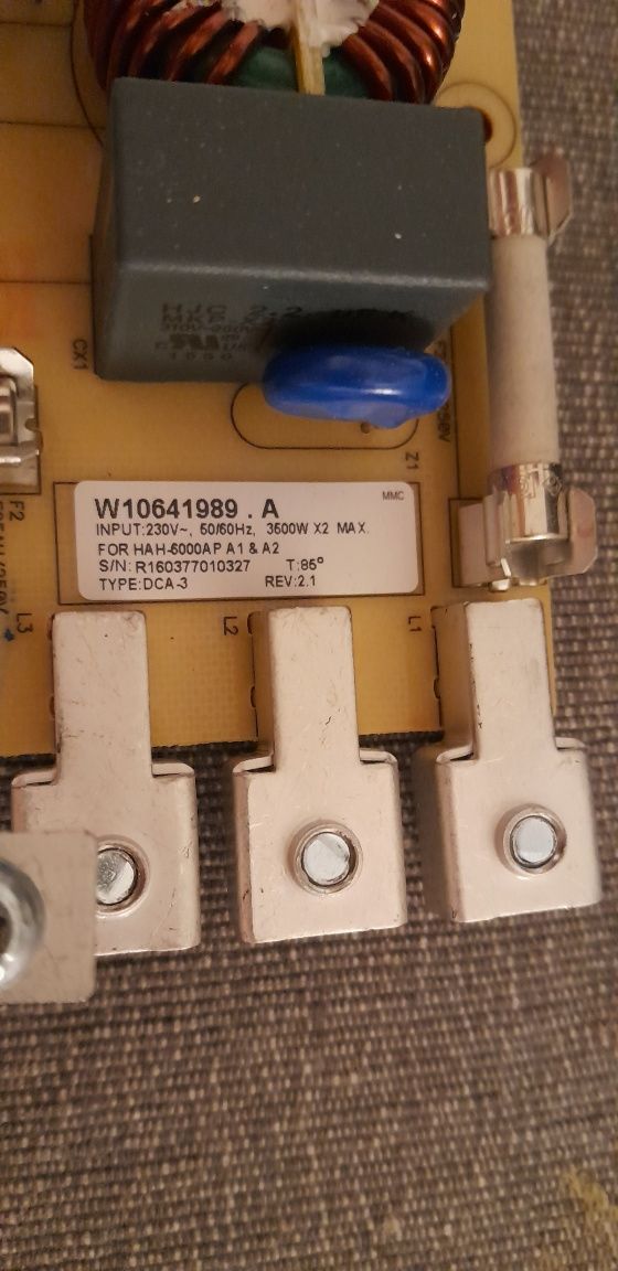 Whirlpool indukcyjna części sprawne