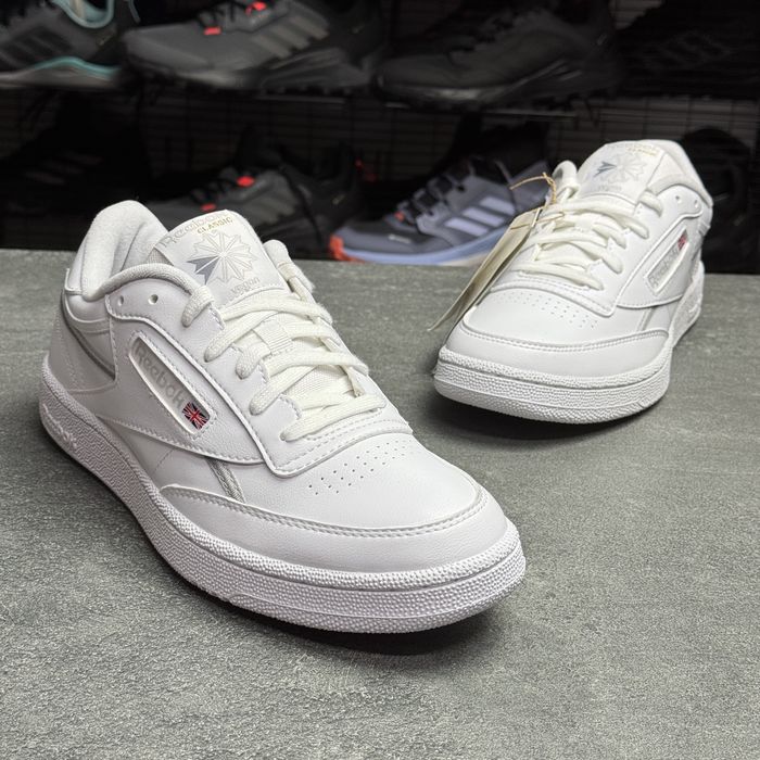 Білі кросівки Reebok Club C 85 Vegan GZ0915 ОРИГІНАО 100% 42 р