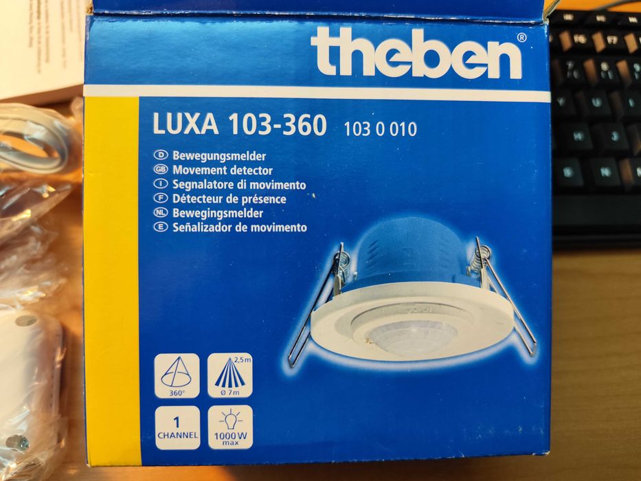 Detetor de Movimentos de Encastrar Theben Luxa 103-360