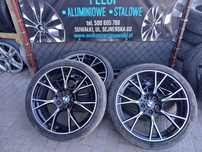4x felgi 19 5x120 Bmw 5 E60 F10 F11 6 7 F01 Jak nowe 8.5J + 9.5J