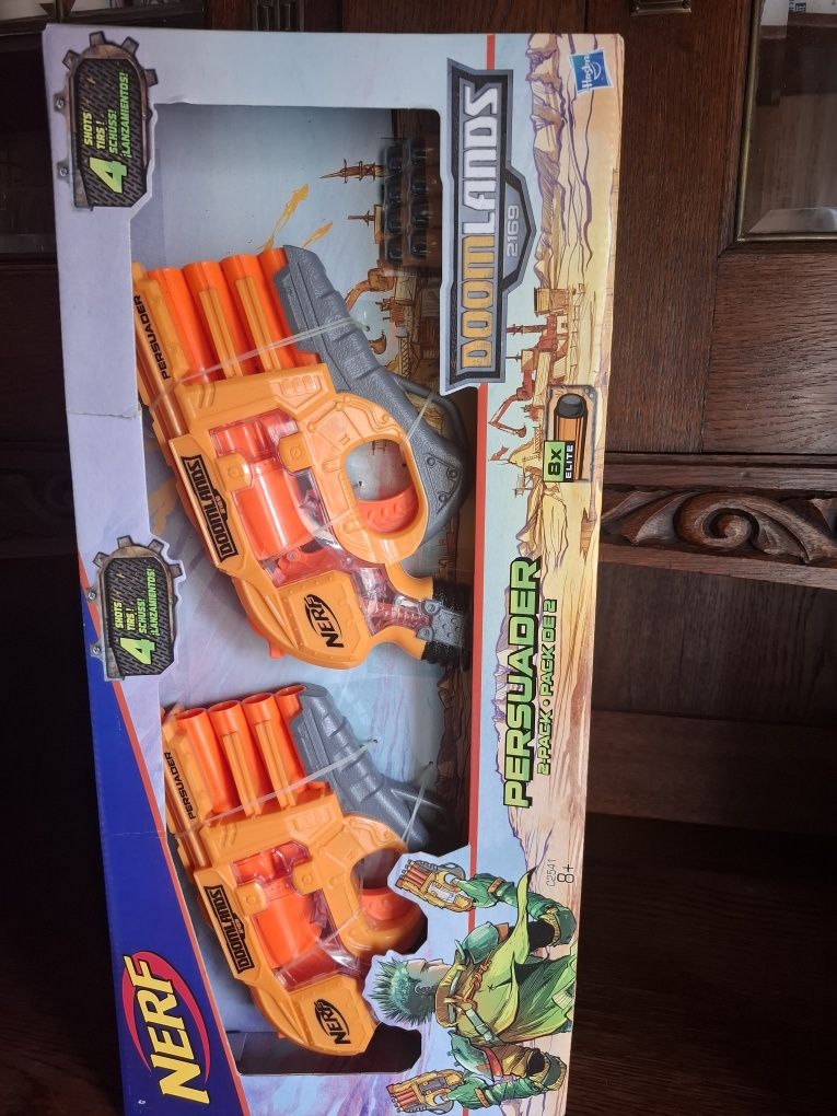 Nerf Doomlands persuader 2 pak Dwa pistolety