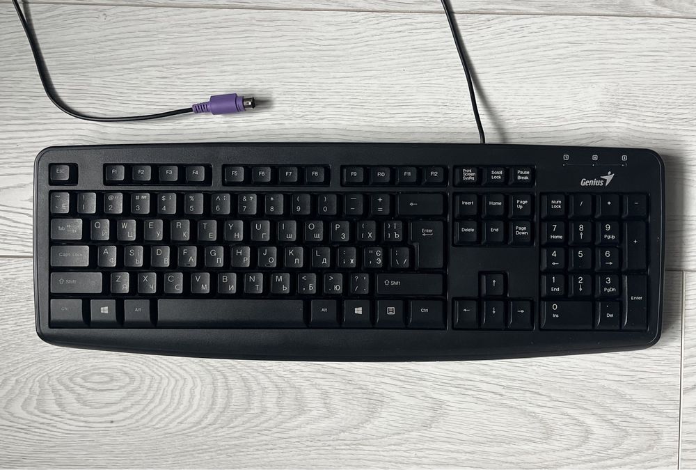 Клавиатура клавіатура Genius GK-100011 KB-110X PS/2 Black