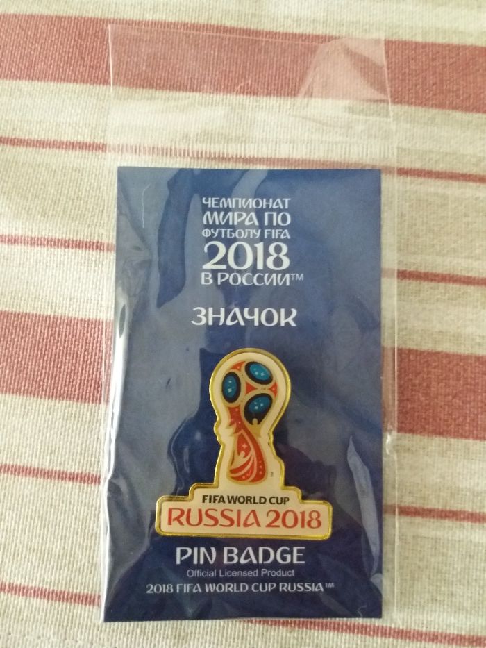 Pins Mundial Rússia 2018