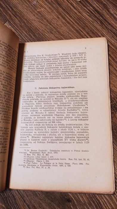 Biskupstwo Kruszwickie w XI wieku – M. Gumowski, Poznań 1921, stan dob